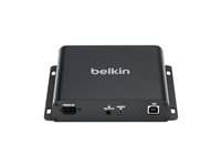 Belkin - Förlängare för tangentbord/video/mus/ljud - sändare - HDMI, DisplayPort - över fiberoptik - USB - 6 portar - upp till 300 m - TAA-kompatibel F1DN-KVM-EXTFI