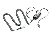 Poly SHS 2005-02 - PTT (push-to-talk)-förstärkare för headset - dubbla kanaler, LEMO FGG.2B.310, 681 Ohm ADD - TAA-kompatibel - för Poly SHS 2005-02 8K6V8AA