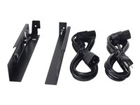 APC - Monteringssats till KVM-konsolrack - svart - 1U - TAA-kompatibel - för P/N: SMX1500RM2UCNC, SMX2KR2UX145, SMX3KR2UNCX145, SMX750C, SMX750CNC, SMX750CUS KVM-LCDMOUNT
