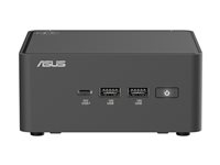 ASUS NUC 15 Pro Tall Kit RNUC15CRHC700000 - Barebone - mini-PC 1 x Core Ultra 7 240H / upp till 5.2 GHz - vPro - RAM 0 GB - Intel Graphics - IEEE 802.11ax (Wi-Fi 6), IEEE 802.11be (Wi-Fi 7), Bluetooth 5.4, Gigabit Ethernet, 2.5 Gigabit Ethernet - svart 90AR00Q2-M000E0