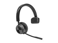 Poly Savi 7410 OFFICE - Savi 7400 series - headset - på örat - DECT / Bluetooth - trådlös - svart - Certifierad för Microsoft-teams 8L593AA#ABB