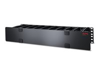 APC Cable Management - Kabelhållarsats för rack - svart - 2U - TAA-kompatibel - för P/N: SCL500RM1U, SCL500RMI1U, SMX1500RM2UCNC, SMX2KR2UX145, SMX3KR2UNCX145, SMX750CUS AR8603A