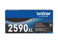 Brother TN2590XL - Svart - original - box - tonerkassett - för Brother MFC-L2922DW TN2590XL