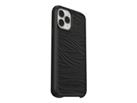 LifeProof WAKE - Baksidesskydd för mobiltelefon - svart - för Apple iPhone 11 Pro 77-65116