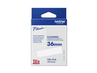 Brother TZe-CL6 - Rulle (3,56 cm x 8 m) 1 kassett(er) rengöringstejp - för P-Touch PT-3600, 530, 550, 9200, 9400, 9500, 9600, 9800, D800; P-Touch Cube Pro PT-P910 TZECL6