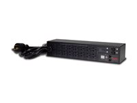 APC Switched Rack PDU AP7902B - Kraftdistributionsenhet (kan monteras i rack) - AC 100/120 V - 2880 VA - ingång: NEMA L5-30P - utgångskontakter: 16 (NEMA 5-20R) - 2U - 3.05 m sladd - svart - för P/N: SCL500RM1U, SCL500RMI1U, SMTL2K2RM2UCLNC, SMX2KR2UX145, SMX3KR2UNCX145, SMX750CUS AP7902B