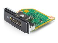 HP Flex IO V2 Card - DisplayPort port - för EliteDesk 800 G6, 805 G6; ProDesk 400 G6 (mini desktop), 400 G7, 405 G6, 600 G6; Workstation Z1 G6 Entry 13L54AA