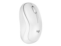 Logitech M240 Silent - Mus - höger- och vänsterhänta - optisk - 3 knappar - trådlös - Bluetooth - offwhite 910-007120