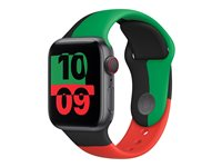 Apple - Band för smart klocka - Vanlig storlek - svart enighet - för Watch Hermès Series 7, Hermès Series 9, SE 3, Series 10, Series 11, Series 8, Series 9 MJ4V3ZM/A