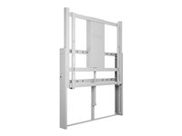 Multibrackets M Motorized Wallmount HD - Monteringssats (väggfäste) - för platt panel - vit 7350073731152