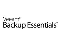 Veeam Backup Essentials - Upfront Billing-licens (2 år) + Production Support - 1 TB NAS-kapacitet V-ESSNAS-1T-SU2YP-00
