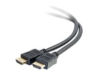 C2G 5.5m (18ft) Premium High Speed HDMI Cable with Ethernet - 4K 60Hz - Premium hög hastighet - HDMI-kabel med Ethernet - HDMI hane till HDMI hane - 5.5 m - skärmad - svart - stöd för 4K 80987