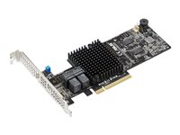 ASUS PIKE II 3108-8i/16PD - Kontrollerkort (RAID) - 8 Kanal - SATA 6Gb/s / SAS 12Gb/s - låg profil - RAID 0, 1, 5, 6, 10, 50, 60 - PCIe 3.0 x8 90SC07N0-M0UAY0