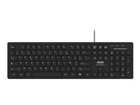 PORT Connect TOUGH OFFICE - Tangentbord - USB - AZERTY - fransk 900752-FR
