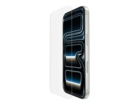 Belkin ScreenForce UltraGlass 2 - Skärmskydd för mobiltelefon - glas - för Apple iPhone 17 Pro OVA193HQ