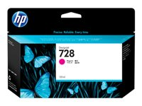 HP 728 - 130 ml - magenta - original - DesignJet - bläckpatron - för DesignJet T730, T830 F9J66A